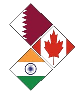 Three flags logo Logo